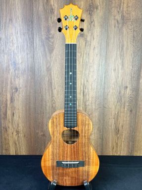 KoAloha KTM-10 Pikake Solid Hawaiian Koa Tenor Ukulele Satin #25-1