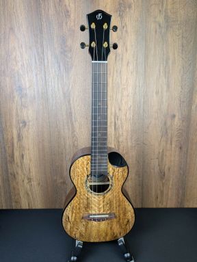 Flight Maia EQ-A Solid Mango Top Steel String Tenor Ukulele w/Gigbag #3348