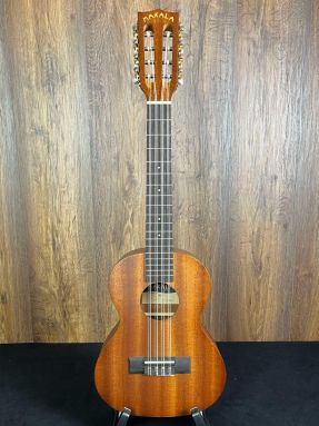 Makala MK-8 Agathis 8-String Ukulele with a Natural Finish 