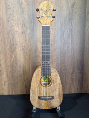 Big Island MP-SLS Traditional Pineapple Series Solid Mango Soprano Ukulele 