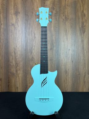Enya Nova U - Blue Polycarbonate/Carbon Fiber Concert Ukulele with accessories
