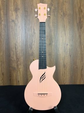 Enya Nova U - Pink Polycarbonate/Carbon Fiber Concert Ukulele with accessories