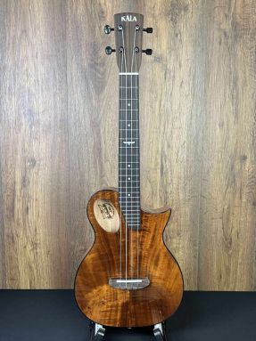 Kala Revelator Night Owl - Solid Top Acacia/Okume Slimline Tenor Ukulele w/Gigbag (38mm nut) #3