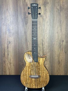 Kala Revelator Night Owl - Solid Top Mango/Okume Slimline Tenor Ukulele w/Gigbag (38mm nutwidth) #3