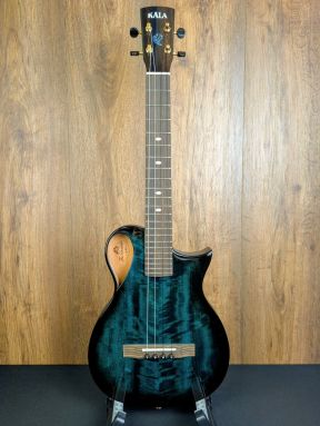  Kala Revelator Nautilus Horizon - Mango/Mahogany Tenor Ukulele w/Blue Lagoon #718