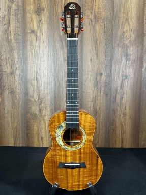 Snail S60T All Solid Flamed Acacia Tenor Ukulele with Gigbag #1