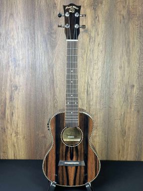 Snail UKT-598 EQ MK2 Ebony Electro Acoustic Tenor Ukulele with gigbag