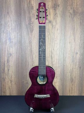 Flight Songbird Solid Maple/Mango Slimline Electro Tenor Ukulele w/Gigbag #5636