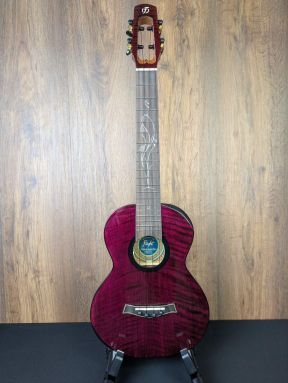 Flight Songbird Solid Maple/Mango Slimline Electro Tenor Ukulele w/Gigbag #6171