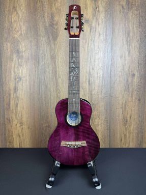Flight Songbird Solid Maple/Mango Slimline Electro Concert Ukulele w/Gigbag #7549