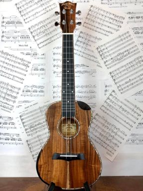 Snail SR-04CE Concert Ukulele Solid Acacia Bevelled Edge and Cutaway