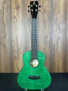 Kanile'a Custom-ST Pro "Wawamalu" Master Grade Flamed Maple Super Tenor Ukulele #29060