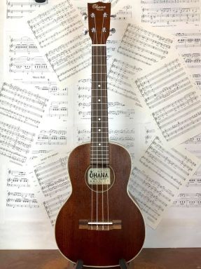 Ohana TK38 Tenor Ukulele All Solid Premium Mahogany - Vintage Stain