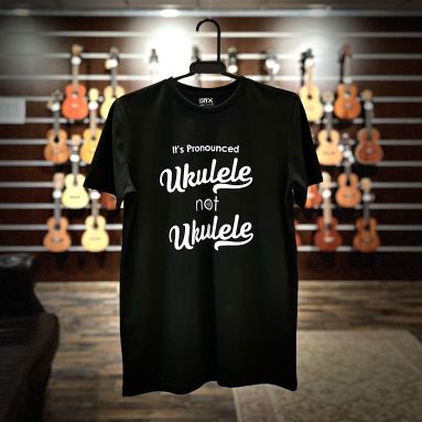 Southern Ukulele Store - UKULELE Classic Fit T-Shirt Black