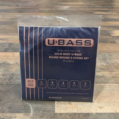 Kala Bass-5-SC Solid Body 5 String Ukulele Bass Strings 