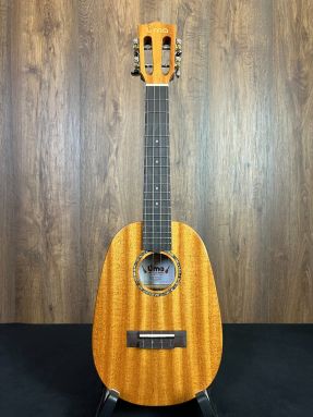 Uma UK-20SCP All Solid Mahogany Pineapple Concert Ukulele w/Gigbag