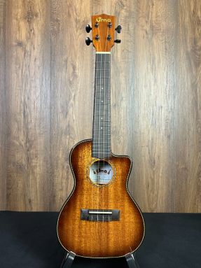 Uma UK-17SC Solid Mahogany Top Concert Ukulele w/Padded Gigbag