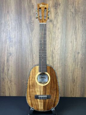 Uma UK-30STP EVO All Solid Acacia PINEAPPLE Tenor Ukulele w/Padded Gigbag (38mm nut) #2