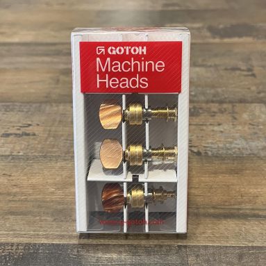 Gotoh UPTL-UB8 Long Shaft Gold/Tortoise Shell Planetary Ukulele Tuners