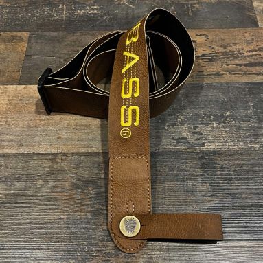 Kala Eco Whiskey Coloured Faux Leather Ukulele Strap Coil