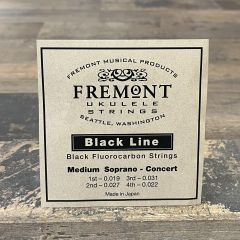 Fremont Black Line Fluorocarbon Strings Set of 4 Soprano/Concert Medium Tension