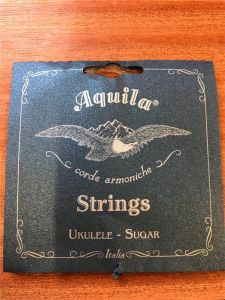 Aquila Sugar Clear Tenor GCEA High G Ukulele Strings 154U