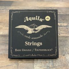 Aquila Thunderblack Bass Ukulele Strings Black 140U