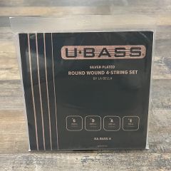 Kala KA-BASS-4 UBass Ukulele Strings - Silverplated Roundwound Strings