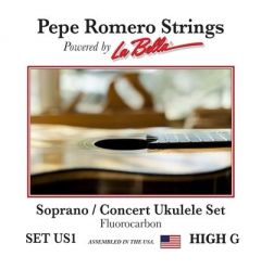 Pepe Romero US1 Soprano High G Fluorocarbon Ukulele Strings