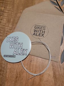 Ukes With Alex Silverwound 0.029'' Low G Single Ukulele String