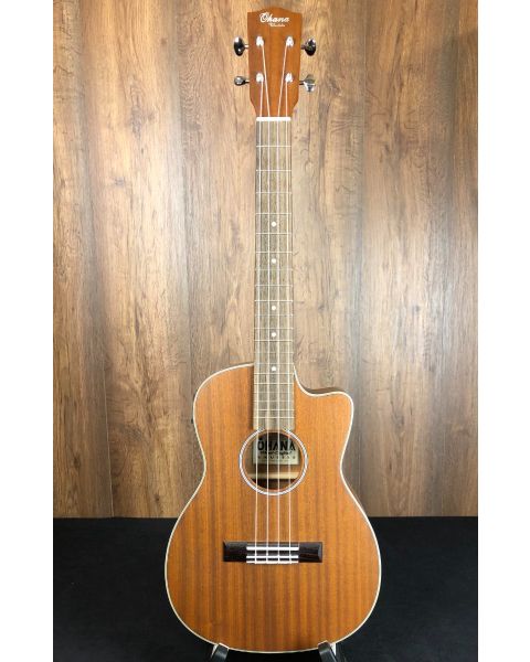 Ohana BK-20CE Baritone Ukulele Electro Acoustic Solid Mahogany Top
