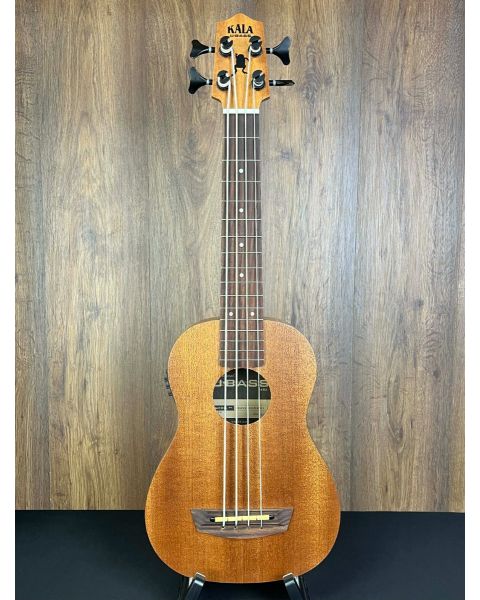 Kala Wanderer UBASS-WNDR-FS Electro Ukulele Bass - WOUND STRINGS w/Gigbag