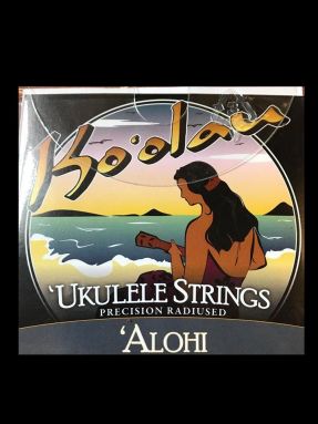 Ko'olau Alohi Clear Plain Soprano High G Ukulele Strings 