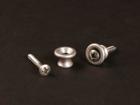 Gotoh EP-A1 Master Relic Collection Aged Nickel 12.5mm Strap Buttons 2 pack with screws, fit yourself