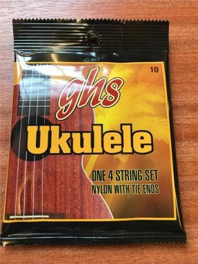 GHS Ukulele 10 Clear Nylon Sop/Con Strings