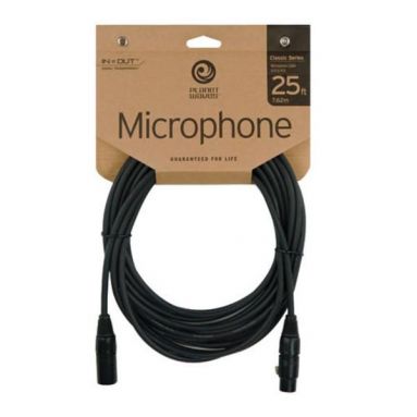 Planet Waves 25ft Classic XLR to XLR Microphone cable (Microphone to amplifier)